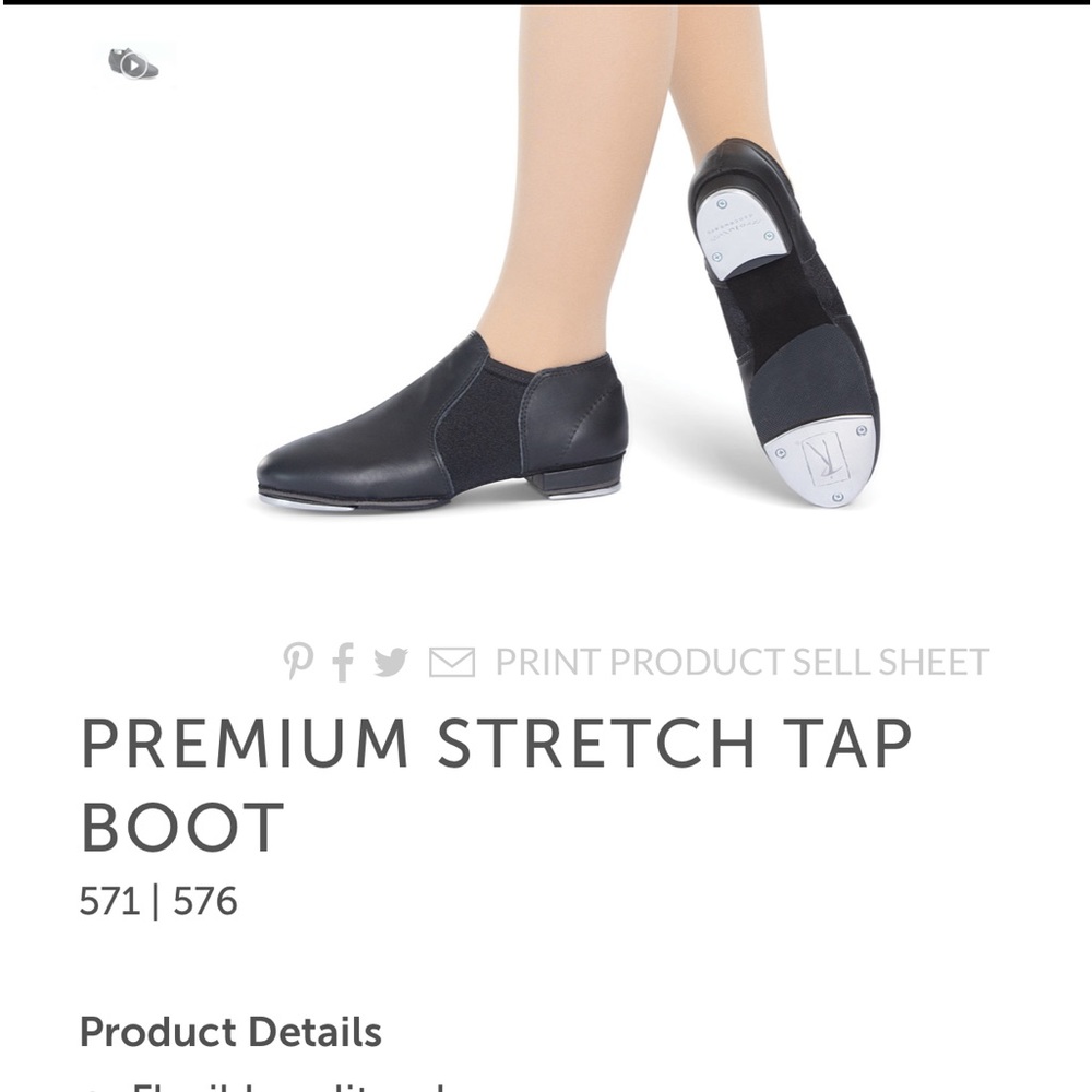 Revolution Premium Stretch Tap Boot 571